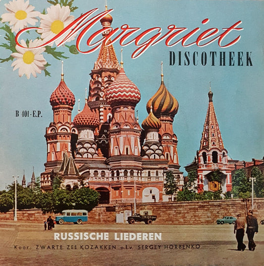 Original Schwarzmeer Kosaken Chor - Russische Liederen (EP) 34182 Vinyl Singles EP Goede Staat