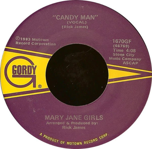 Mary Jane Girls - Candy Man 39285 Vinyl Singles Goede Staat