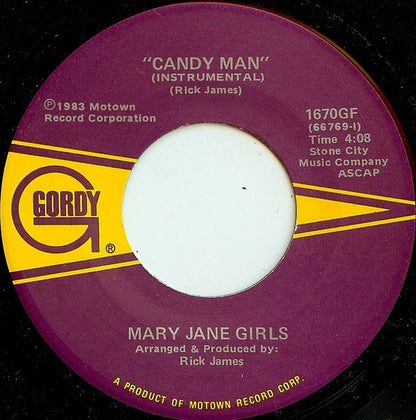 Mary Jane Girls - Candy Man 39285 Vinyl Singles Goede Staat