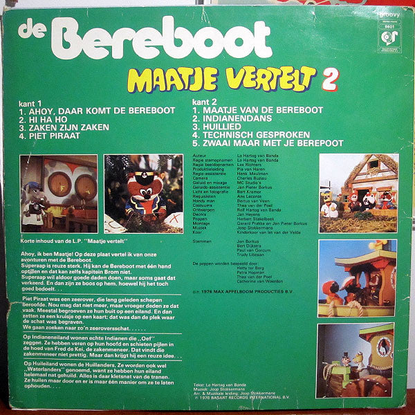 Bereboot - Maatje Vertelt 2 (LP) 51122 Vinyl LP Goede Staat