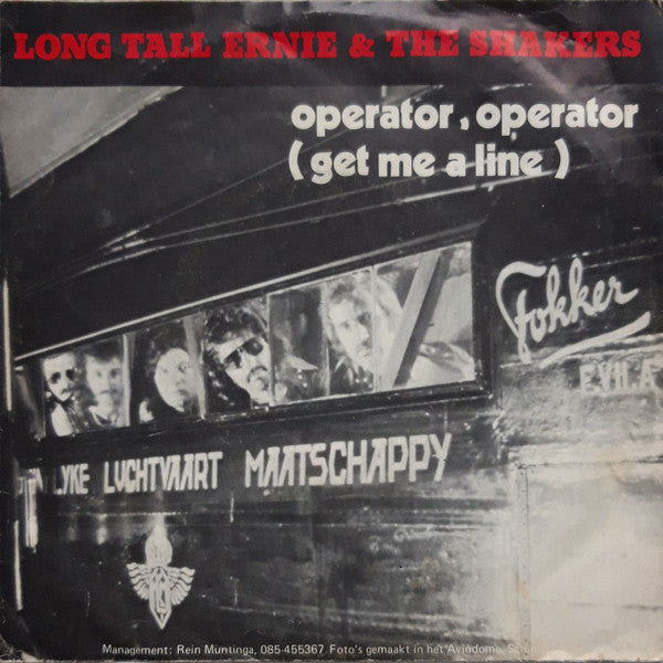 Long Tall Ernie And The Shakers - Operator, Operator (Get Me A Line) 39410 Vinyl Singles Goede Staat