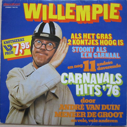 Various - Willempie, Als Het Gras 2 Kontjes Hoog Is, Stoont Als Een Garnaal '76 (LP) 48460 Vinyl LP Goede Staat