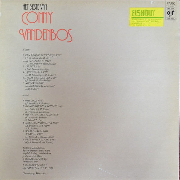 Conny Vandenbos - Het Beste Van Conny Vandenbos (LP) Vinyl LP Goede Staat