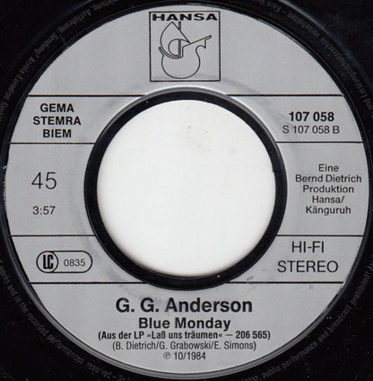 G.G. Anderson - Santa Lucia - Versunken Im Meer 33160 Vinyl Singles Goede Staat