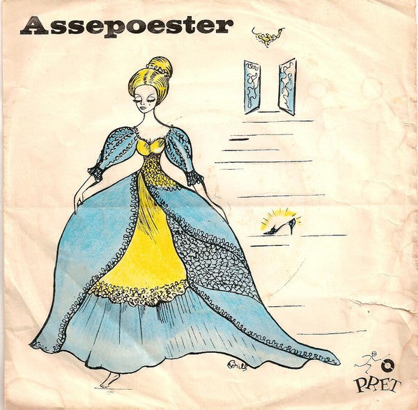 Tante Tini - Assepoester 36591 Vinyl Singles Goede Staat ++