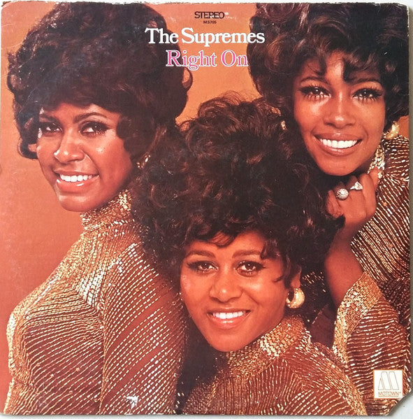 Supremes - Right On (LP) 51220 Vinyl LP Goede Staat