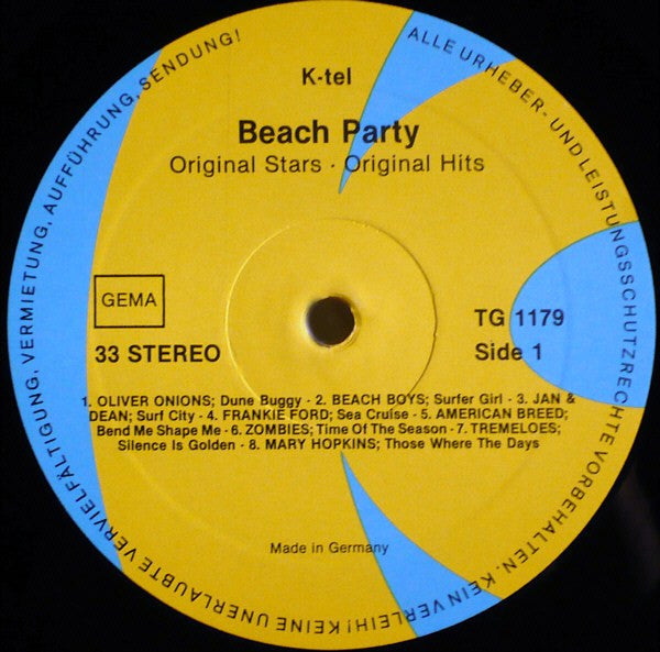 Various - Beach Party (LP) 49996 Vinyl LP Goede Staat