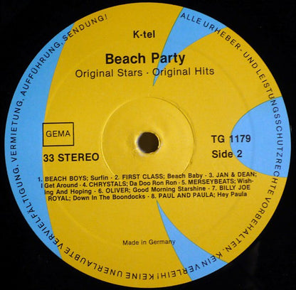 Various - Beach Party (LP) 49996 Vinyl LP Goede Staat