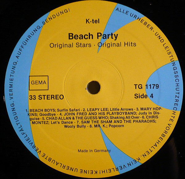 Various - Beach Party (LP) 49996 Vinyl LP Goede Staat