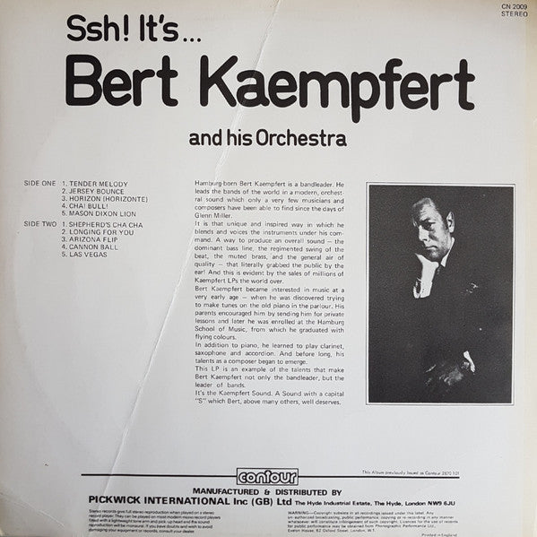 Bert Kaempfert - Ssh! It's... Bert Kaempfert And His (LP) 43492 Vinyl LP Goede Staat