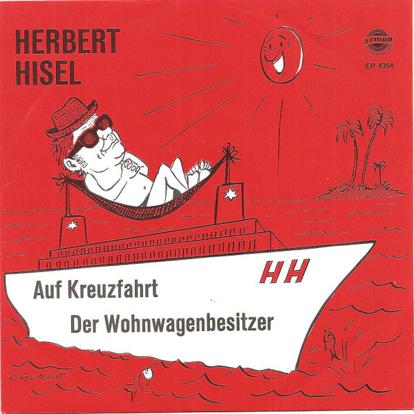 Herbert Hisel - Auf Kreuzfahrt (EP) Vinyl Singles Goede Staat