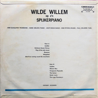 Circus Square Jazz Band - Wilde Willem Op Z'n Spijkerpiano (LP) 45374 Vinyl LP Goede Staat