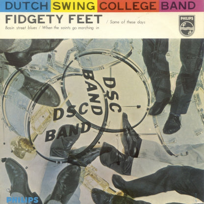 Dutch Swing College Band - Fidgety Feet (EP) 37386 Vinyl Singles EP Goede Staat