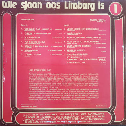 Various - Wie Sjoon Oos Limburg Is 1 (LP) Vinyl LP Goede Staat