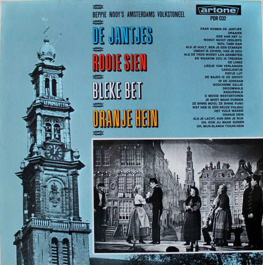 Beppie Nooy's Amsterdams Volkstoneel - De Jantjes - Rooie Sien - Bleke Bet - Oranje Hein (LP) 50540 Vinyl LP Goede Staat