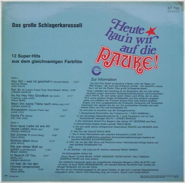 Various - Heute Hau'n Wir Auf Die Pauke! - Das Große Schlagerkarussell (LP) 50665 Vinyl LP Goede Staat