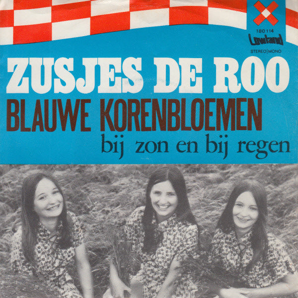 Zusjes de Roo - Blauwe korenbloemen 33133 Vinyl Singles Goede Staat