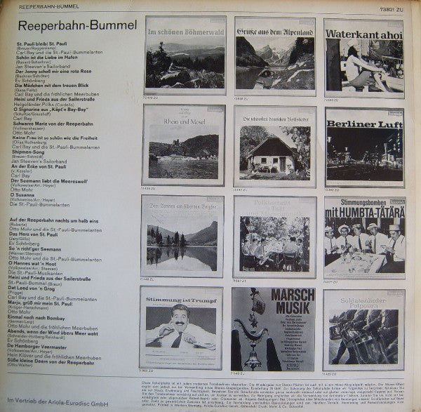 Various - Reeperbahn-Bummel (LP) 50328 Vinyl LP Goede Staat