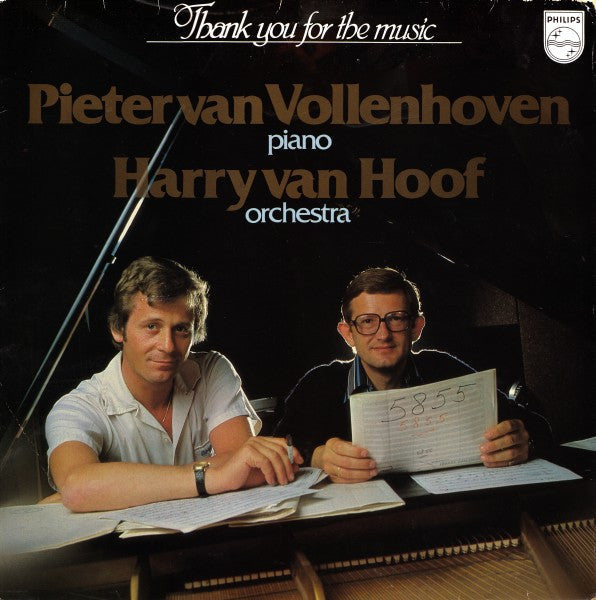 Pieter van Vollenhoven, Harry van Hoof ‎- Thank You For The Music (LP) 42987 Vinyl LP Goede Staat