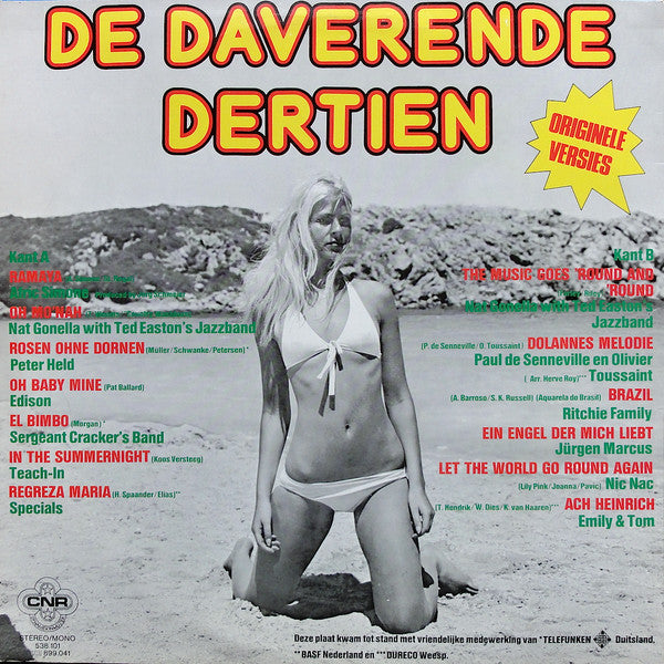 Various - De Daverende Dertien (LP) 47057 Vinyl LP Goede Staat