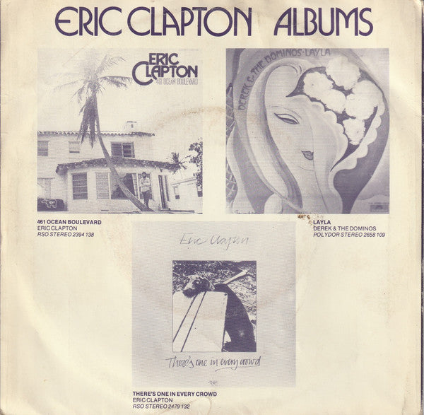 Eric Clapton - Swing Low Sweet Chariot 18181 Vinyl Singles Goede Staat