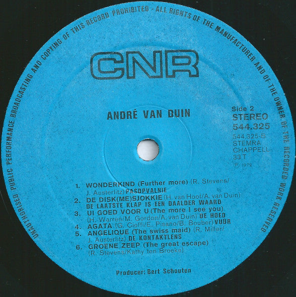 André van Duin - André Van Duin  (LP) 49043 Vinyl LP Goede Staat