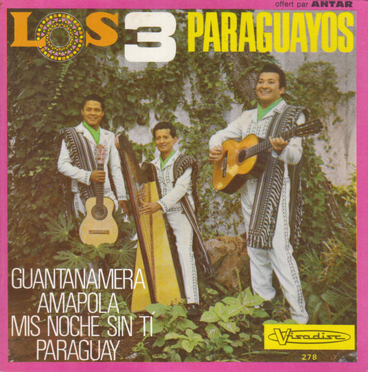 Los 3 Paraguayos - Guantanamera (EP) 37746 Vinyl Singles EP Goede Staat