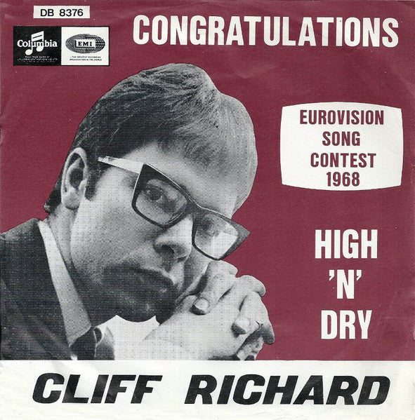 Cliff Richard - Congratulations 39493 Vinyl Singles Goede Staat