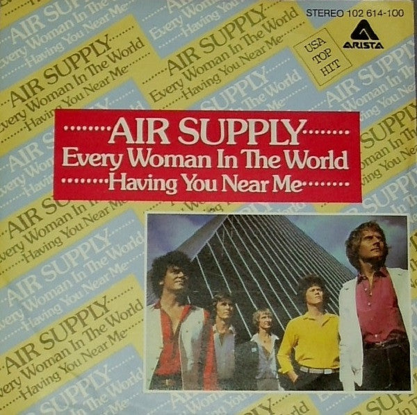 Air Supply - Every Woman In The World 39424 Vinyl Singles Goede Staat