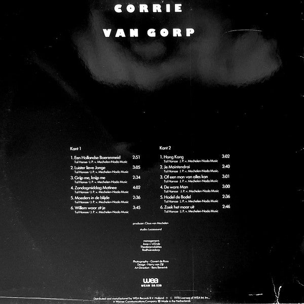 Corrie Van Gorp - Corrie Van Gorp (LP) 44711 Vinyl LP Goede Staat