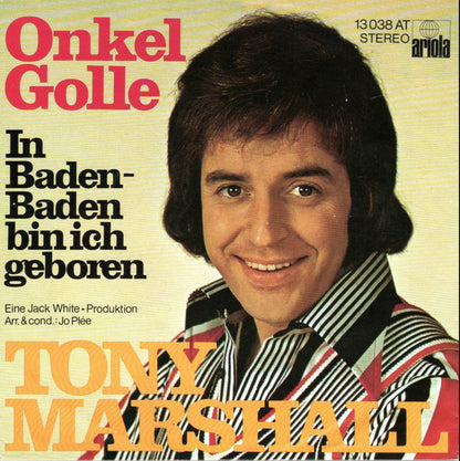 Tony Marshall - Onkel Golle 37269 Vinyl Singles Goede Staat