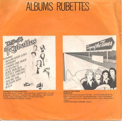 Rubettes - Baby I Know 39420 Vinyl Singles Goede Staat