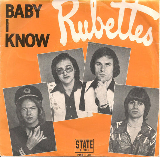 Rubettes - Baby I Know 39420 Vinyl Singles Goede Staat