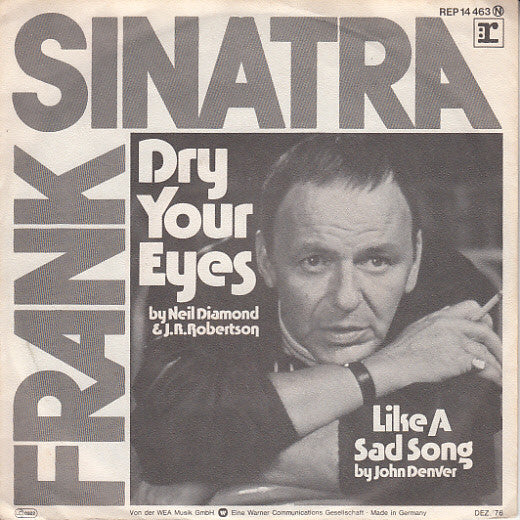 Frank Sinatra - Dry Your Eyes 36363 Vinyl Singles Goede Staat ++