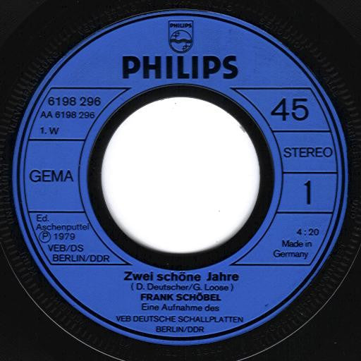 Frank Schöbel - Zwei Schöne Jahre 39179 Vinyl Singles Goede Staat