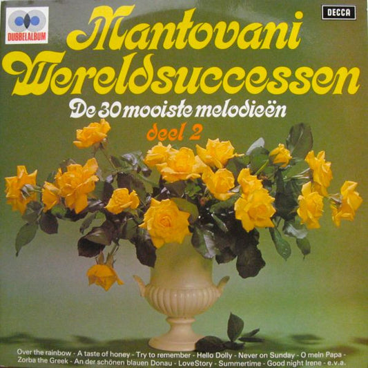 Mantovani - Wereldsuccessen Deel 2 - De 30 Mooiste Melodieën (LP) Vinyl LP Dubbel Goede Staat