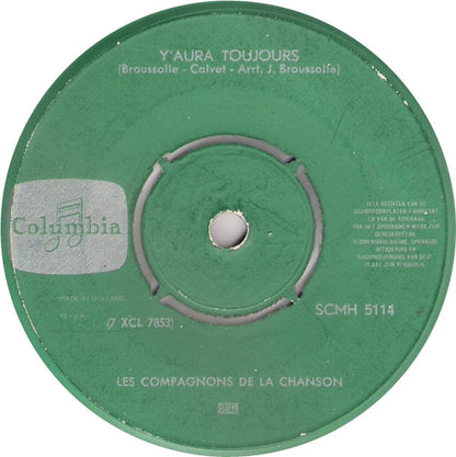 Compagnons De La Chanson - Y'Aura Toujours (EP) 13874 Vinyl Singles Goede Staat