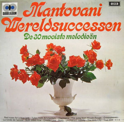 Mantovani - Wereldsuccessen - De 30 Mooiste Melodieën (LP) Vinyl LP Dubbel Goede Staat