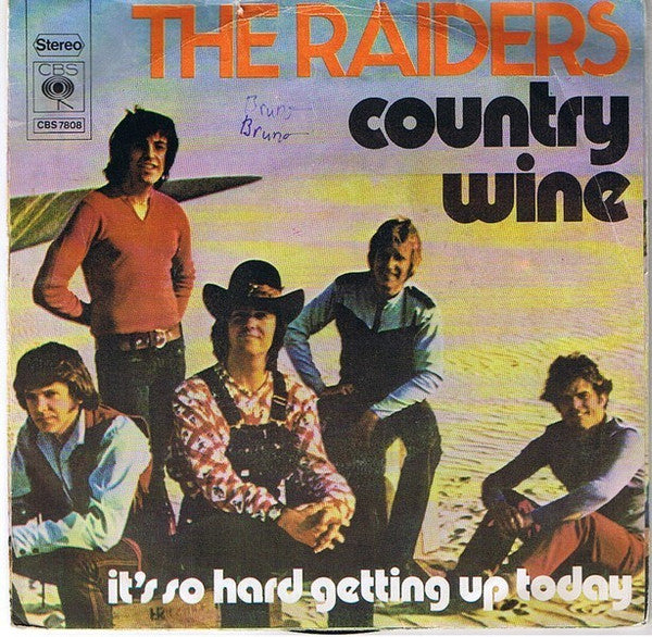 Raiders - Country Wine 18016 Vinyl Singles Goede Staat