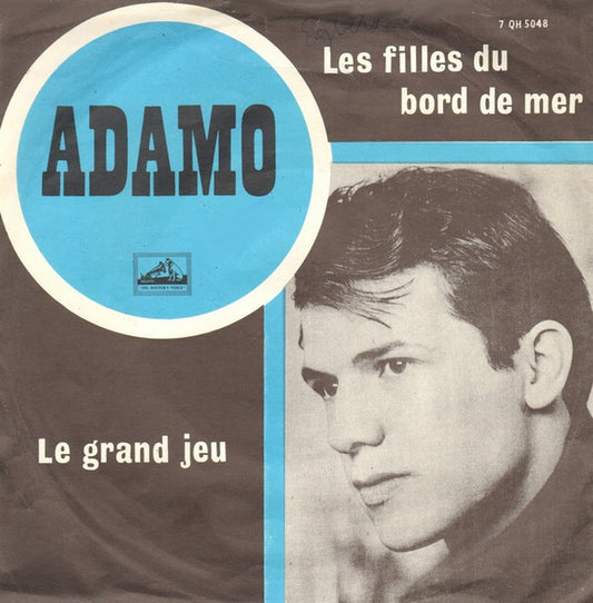 Adamo - Les Filles Du Bord De Mer 38850 Vinyl Singles Goede Staat