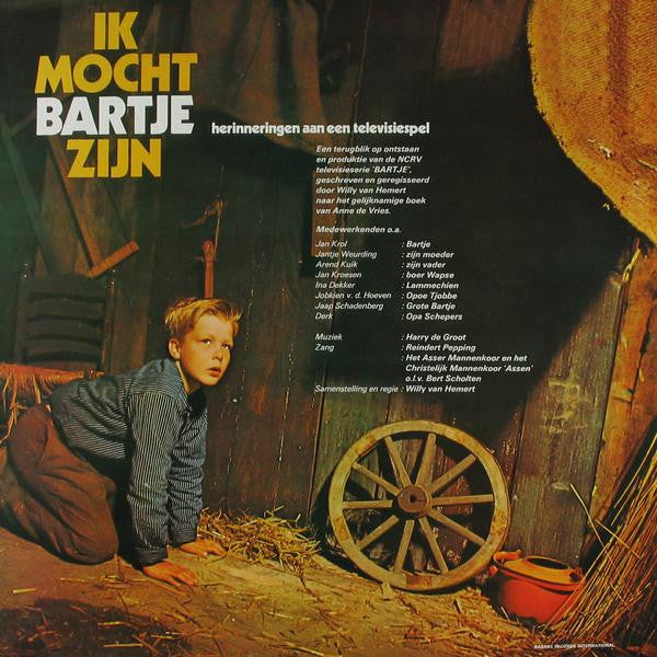 Willy van Hemert - Ik Mocht Bartje Zijn (LP) 51278 Vinyl LP Goede Staat