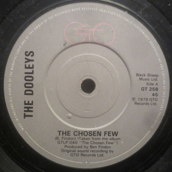 Dooleys - Chosen Few 36887 Vinyl Singles Goede Staat