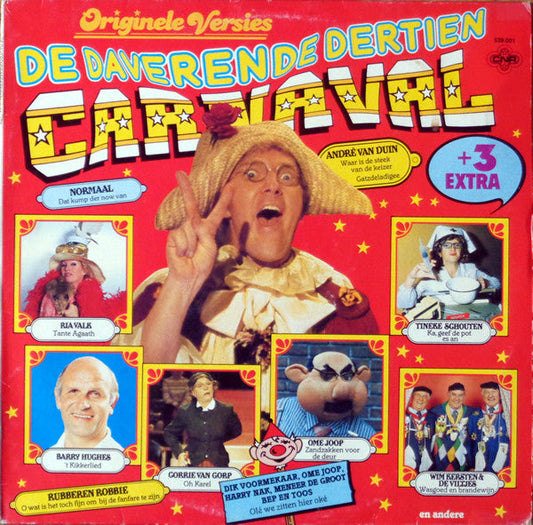 Various - De Daverende Dertien Carnaval + 3 Extra (LP) 50067 Vinyl LP Goede Staat