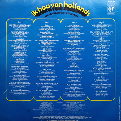 Various - Ik Hou Van Hollands - 10 Jaar Radio En TV-Toppers (LP) 51339 Vinyl LP Dubbel Goede Staat