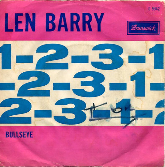 Len Barry - 1-2-3 34108 Vinyl Singles Goede Staat