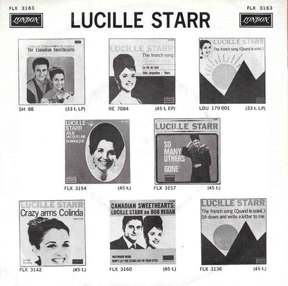 Lucille Starr - Chante Encore Dans La Nuit 36836 Vinyl Singles Goede Staat