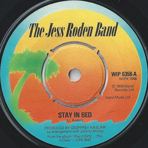 Jess Roden Band - Stay In Bed  39168 Vinyl Singles Goede Staat