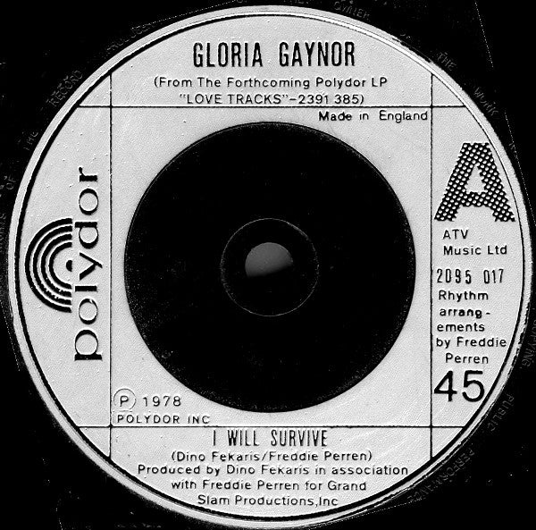 Gloria Gaynor - I Will Survive 39256 Vinyl Singles Goede Staat