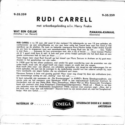 Rudi Carrell - Wat Een Geluk 37592 Vinyl Singles Goede Staat