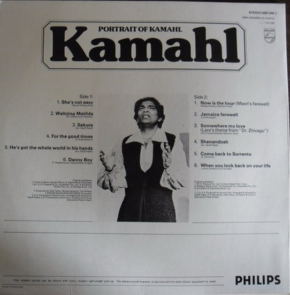 Kamahl - Portrait Of Kamahl (LP) 50685 Vinyl LP Goede Staat